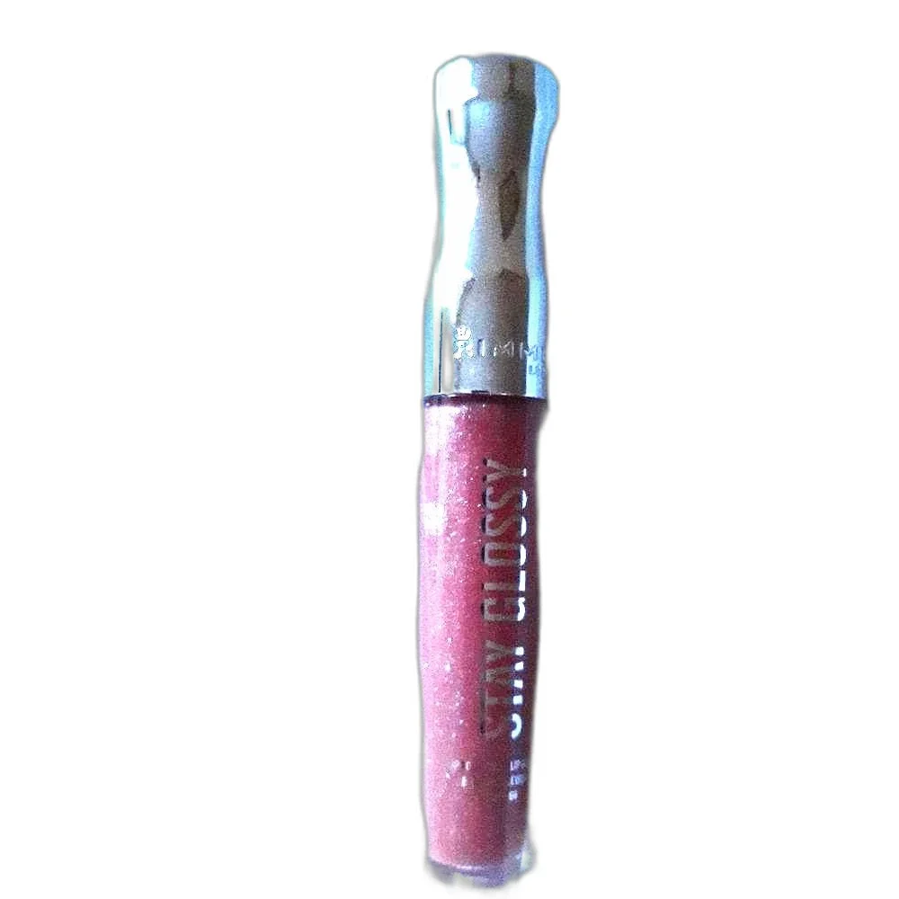 Rimmel London Stay Glossy Lip Gloss - Sparkling Pink